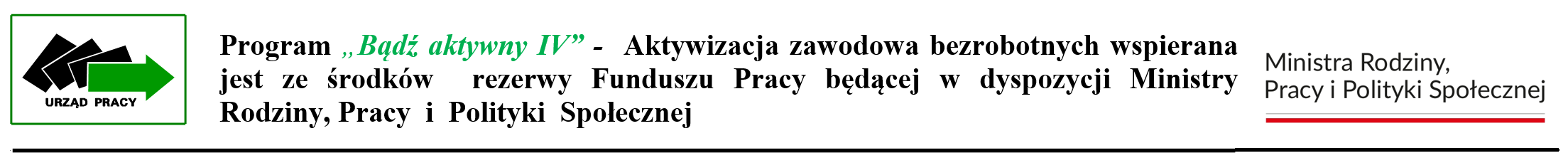 Baner Badź aktywny IV